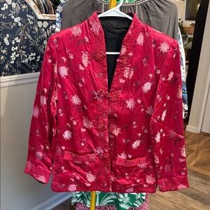 Authentic Chinese silk jacket size small